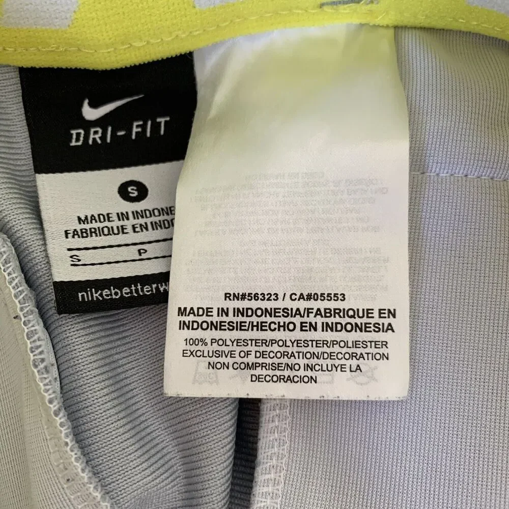 NIKE Baseball Pants Men Small‎ Gray Yellow Swingman Piping Dri Fit Sport 615280